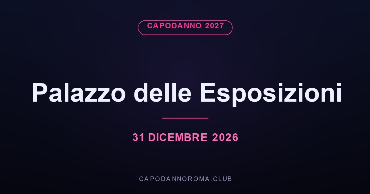 Palazzo delle Esposizioni