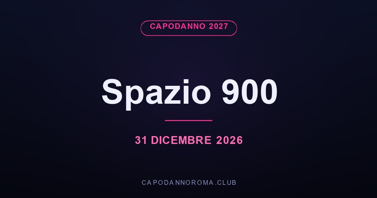 Spazio 900
